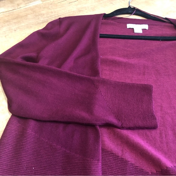 Liz Claiborne Open Front Longline Cardigan NEW - Picture 7 of 9